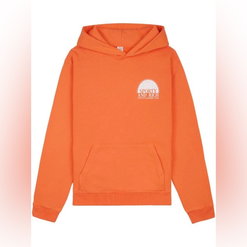 Sporty and rich racquet club hoodie